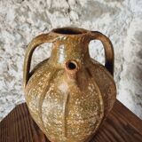 Jarre ancienne en terre cuite – France, XVIIIe siècle – Pot à huile de noix
