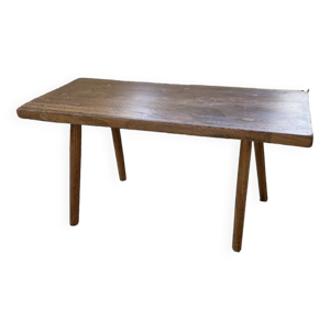 table basse brutaliste - 1900