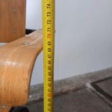 School chair with backrest