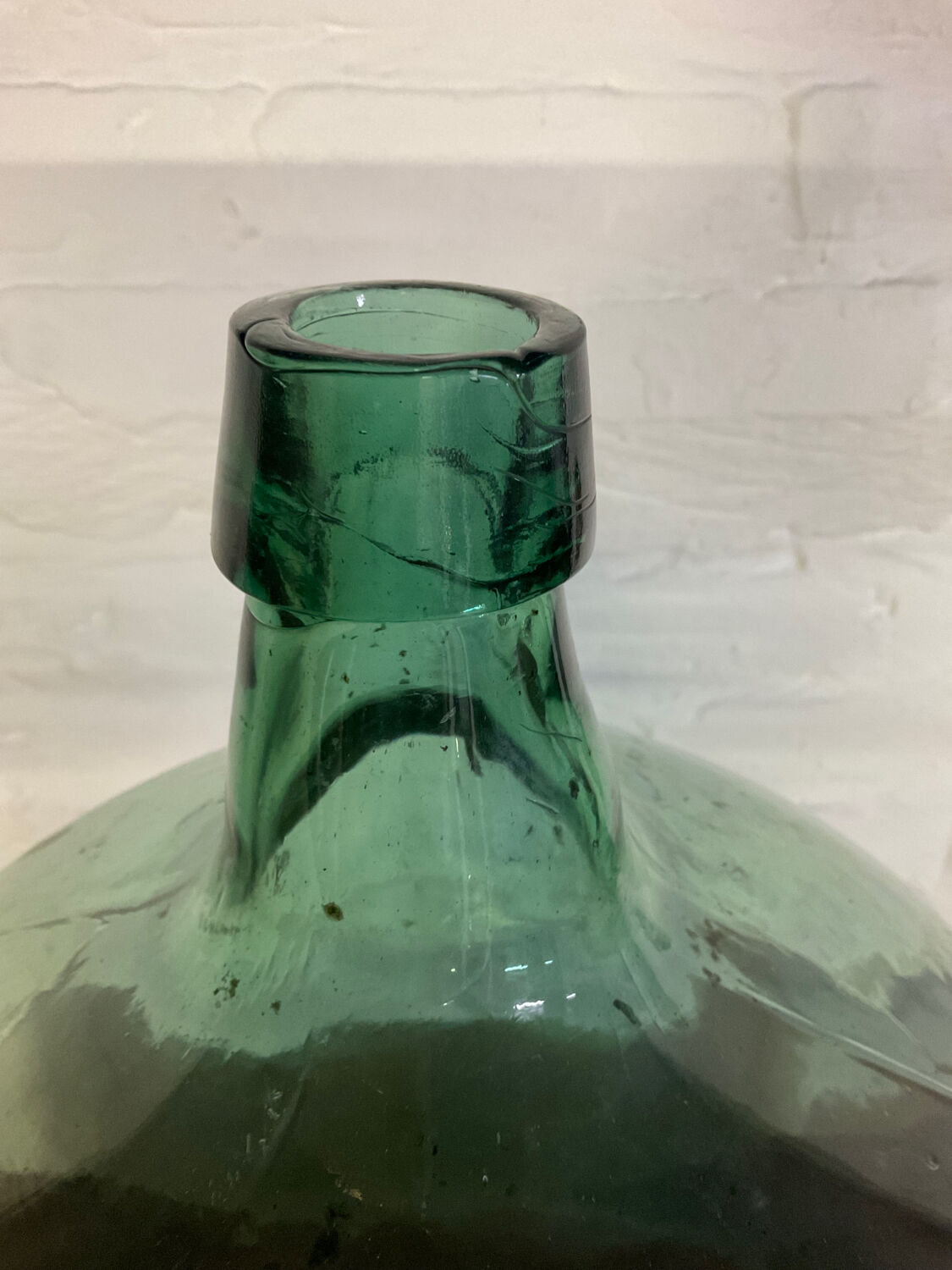 Lady Jeanne old glass paste bottle from the 50s
