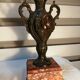Marble and regulating fireplace trim - 1900s - Signed Charles Ruchot