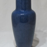 Large powdery blue porcelain vase