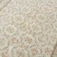 7x10 Floral Cream & Brown Vintage Rug, 212x317Cm