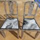 Lot de 2 chaises relookées