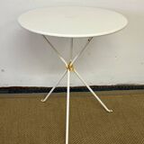 Vintage metal bistro table