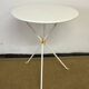 Vintage metal bistro table