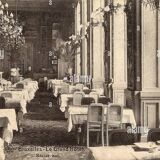 Old serving dish from the Grand Hôtel de Bruxelles