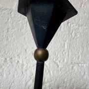 Bougeoir en bronze design Memphis, années 80