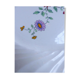 Lot of 5 flat plates stamped Luneville