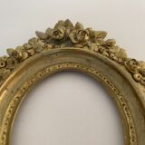 Bronze frame gild napoleon iii xix floral decoration