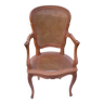 Louis XV style cane armchair