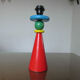 Wooden lamp " primary colors " 80s