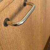 Wall-mounted secretary in the style of Jacques Hitier – 1960s