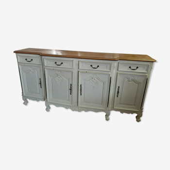 Enfilade style Louis XV patiné shabby
