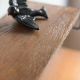 Shelf wood and metal