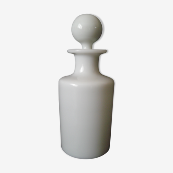 White opaline bottle