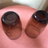 Series of 5 vintage glasses