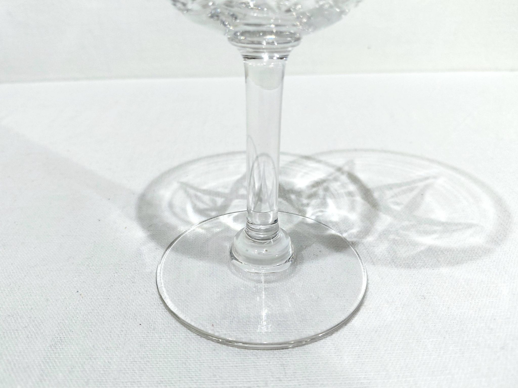 Saint Louis - 10 coupes à champagne en cristal - modèle Lasalle