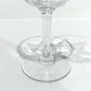 Saint Louis - 10 coupes à champagne en cristal - modèle Lasalle