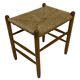 Vintage Stool Danish Papercord Rope Stool Mid Century Ottoman