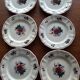 6 vintage Sarreguemines plates