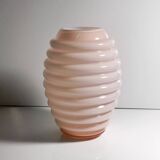 Vetrarti Pink Milk Glass Murano Vase -1970s