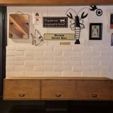 Vintage wall cupboard