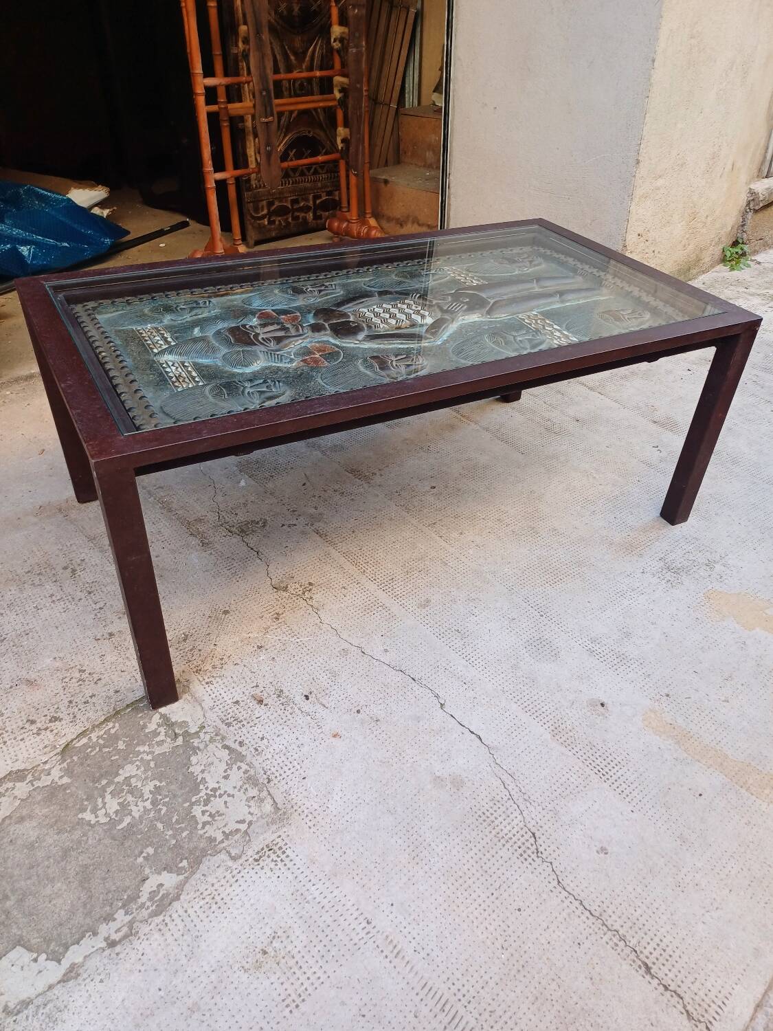 African design coffee table, Ivory Coast
