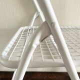 Metal folding chair