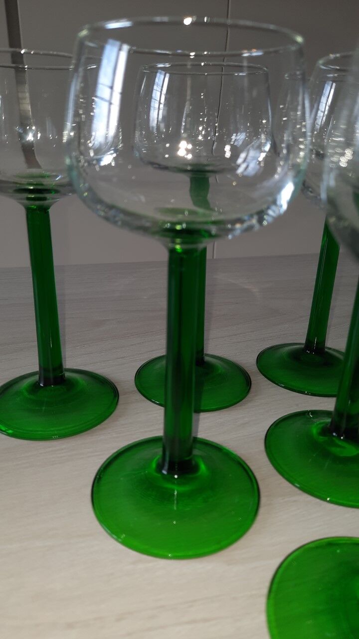 Verres à vin d'Alsace