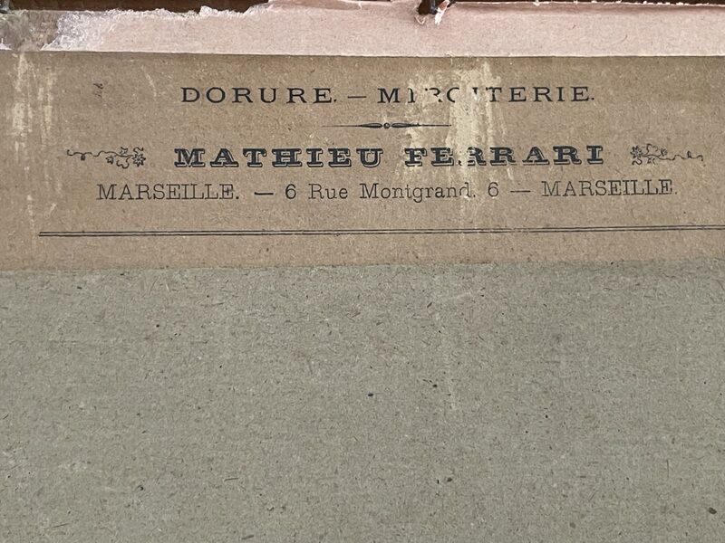 Old gilded frame, 30x39 cm