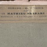 Old gilded frame, 30x39 cm