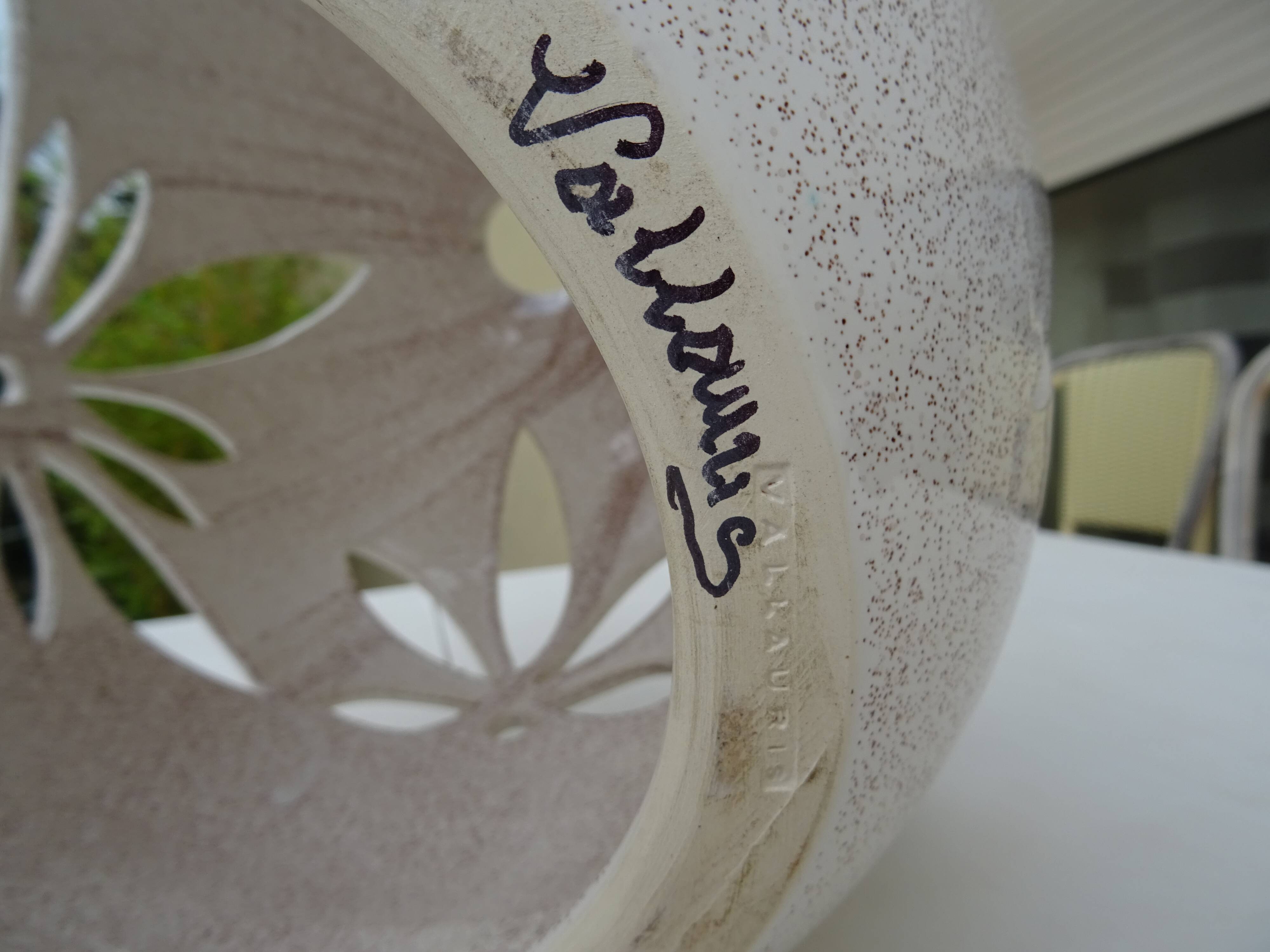 Pied de lampe céramique Vallauris Atelier Biondo