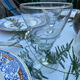 8 stemmed glasses