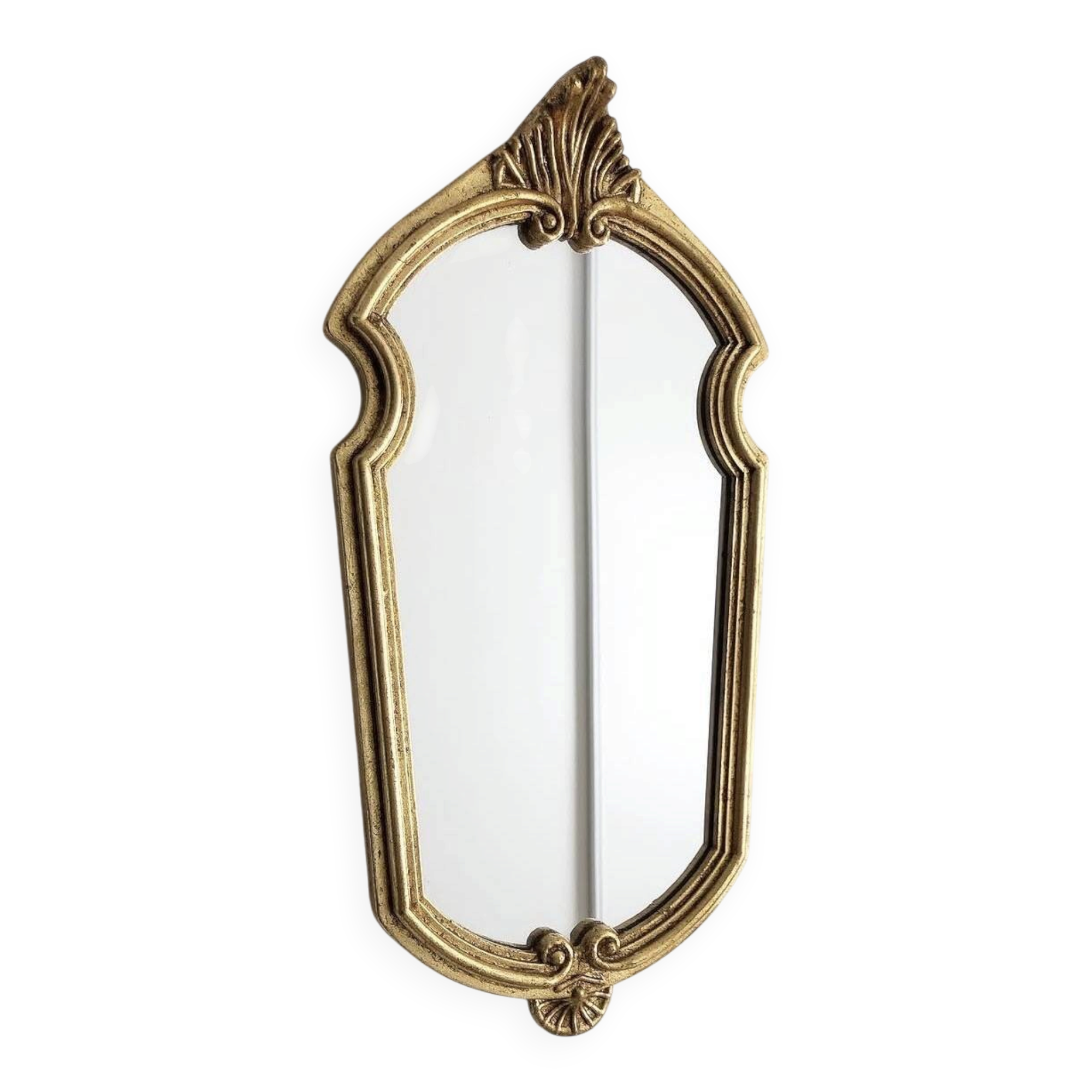 Vintage gold mirror