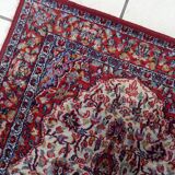 Vintage Indian rug 2.1' x 3.9' (67cm x 120cm), 1970s - 1C1121