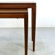 Tables gigognes en teck, style milieu du siècle, années 1960, lot de 2