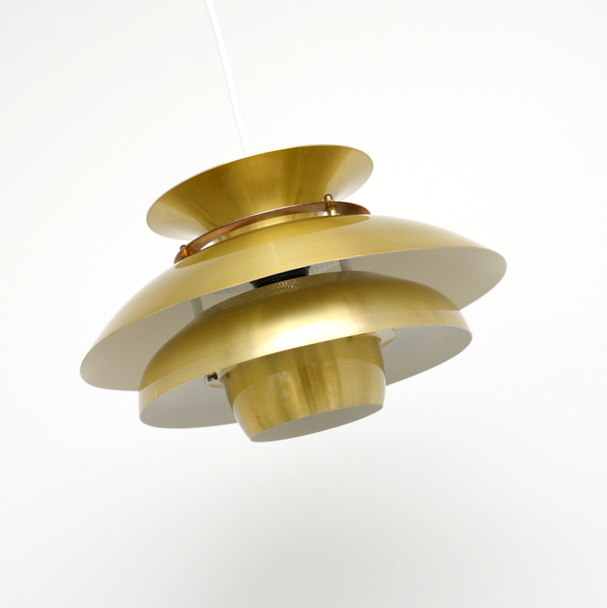 Golden lamp, Denmark 1970s