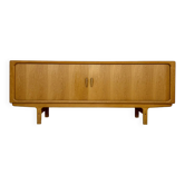 1960s Large Vintage Danish Mid-Century Oak Sideboard by Dyrlund