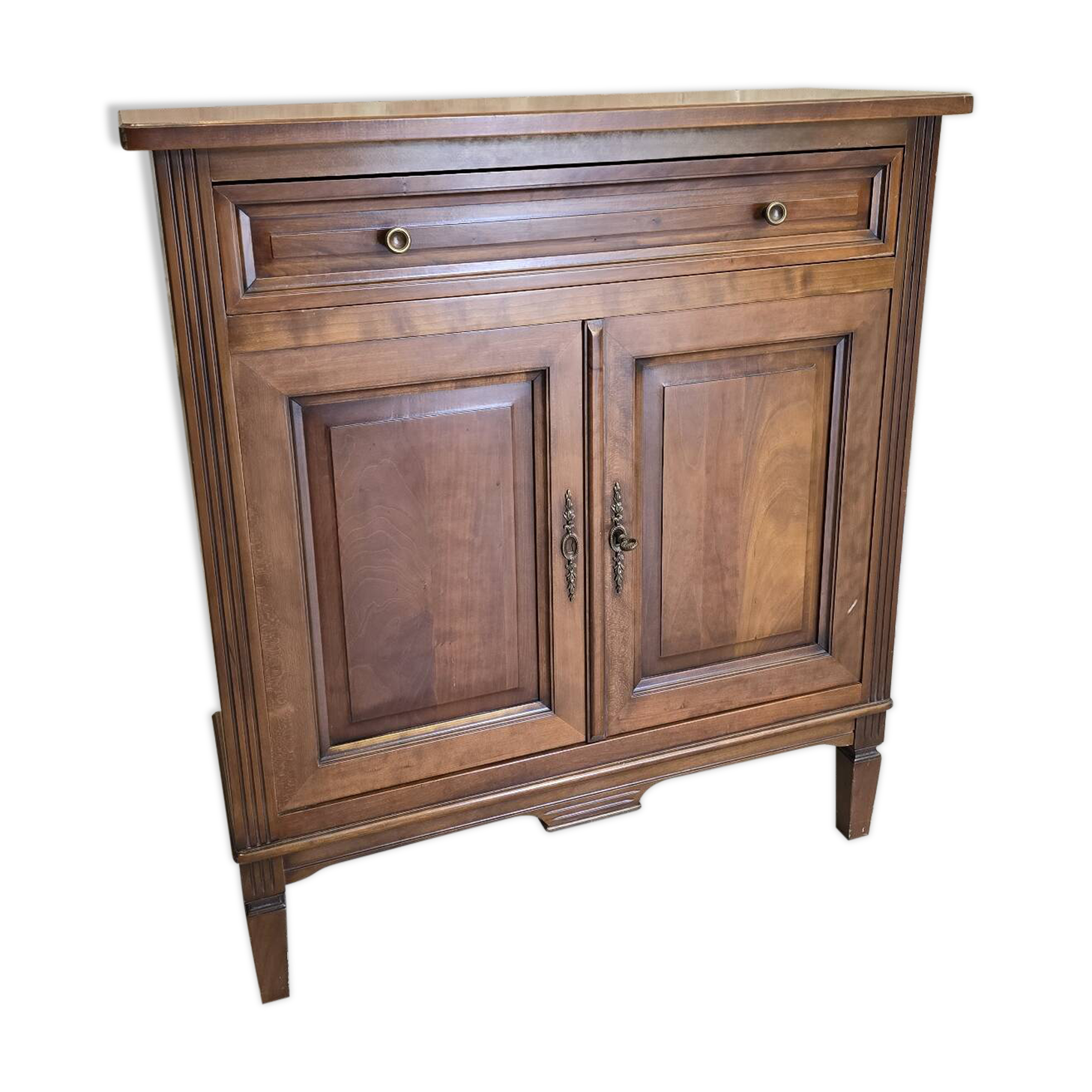 Small Parisian cherry wood buffet cabinet