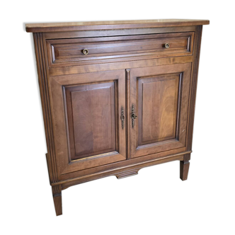 Small Parisian cherry wood buffet cabinet