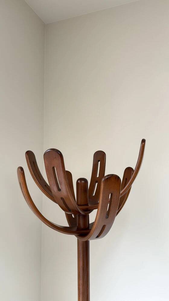 Vintage wooden ‘Cactus’ coat rack by Pallavisini