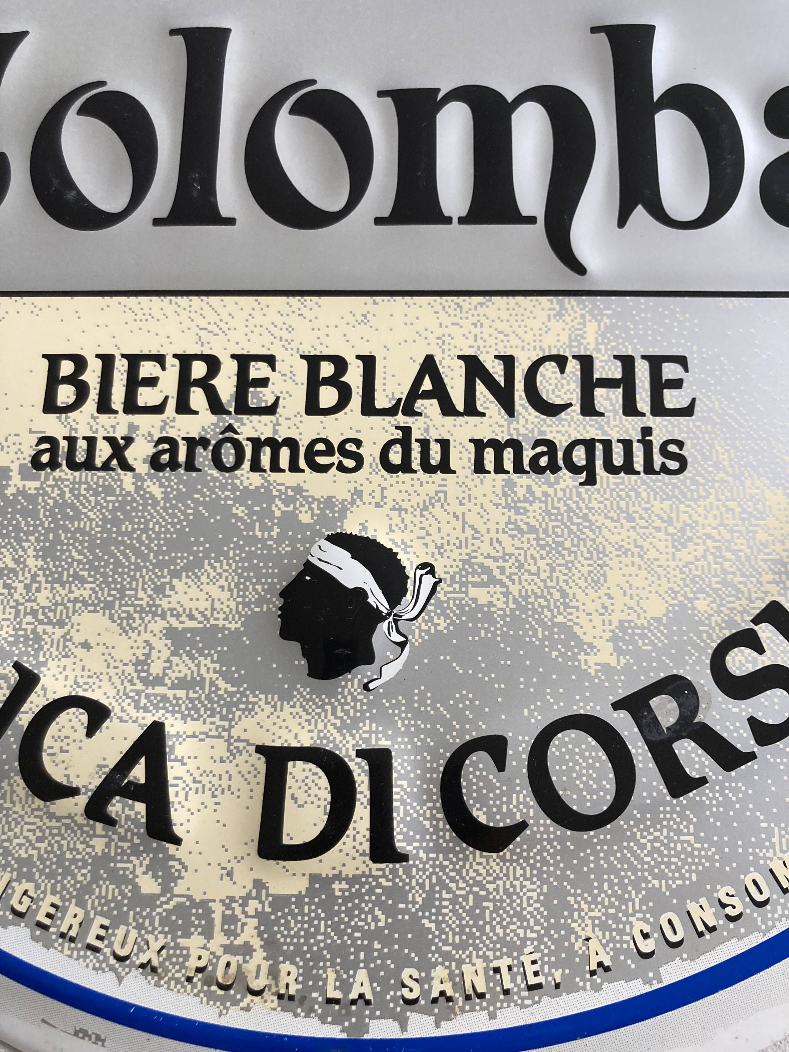Colomba beer sheet plate