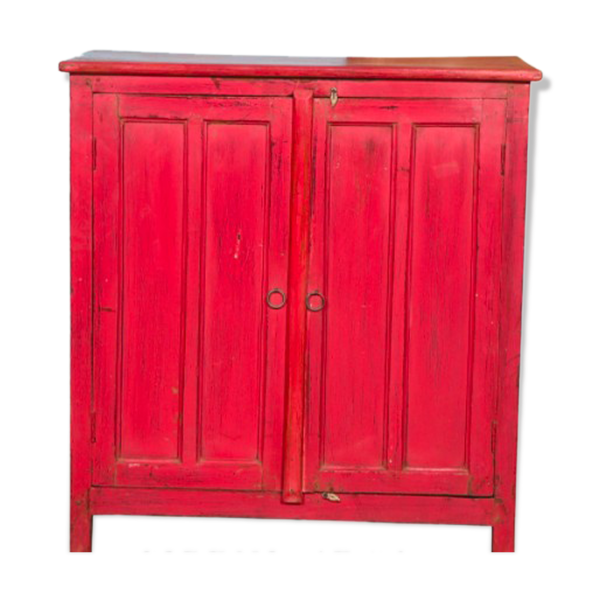 Buffet en teck rouge clair