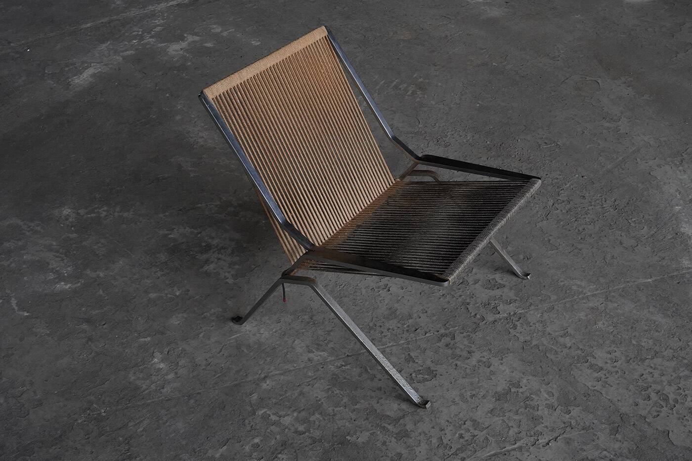 Early Poul Kjaerholm PK-25 lounge chair produced by E Kold Christensen, Denmark 1960s
