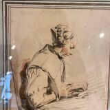 Gravure dame datant de l’année 1915