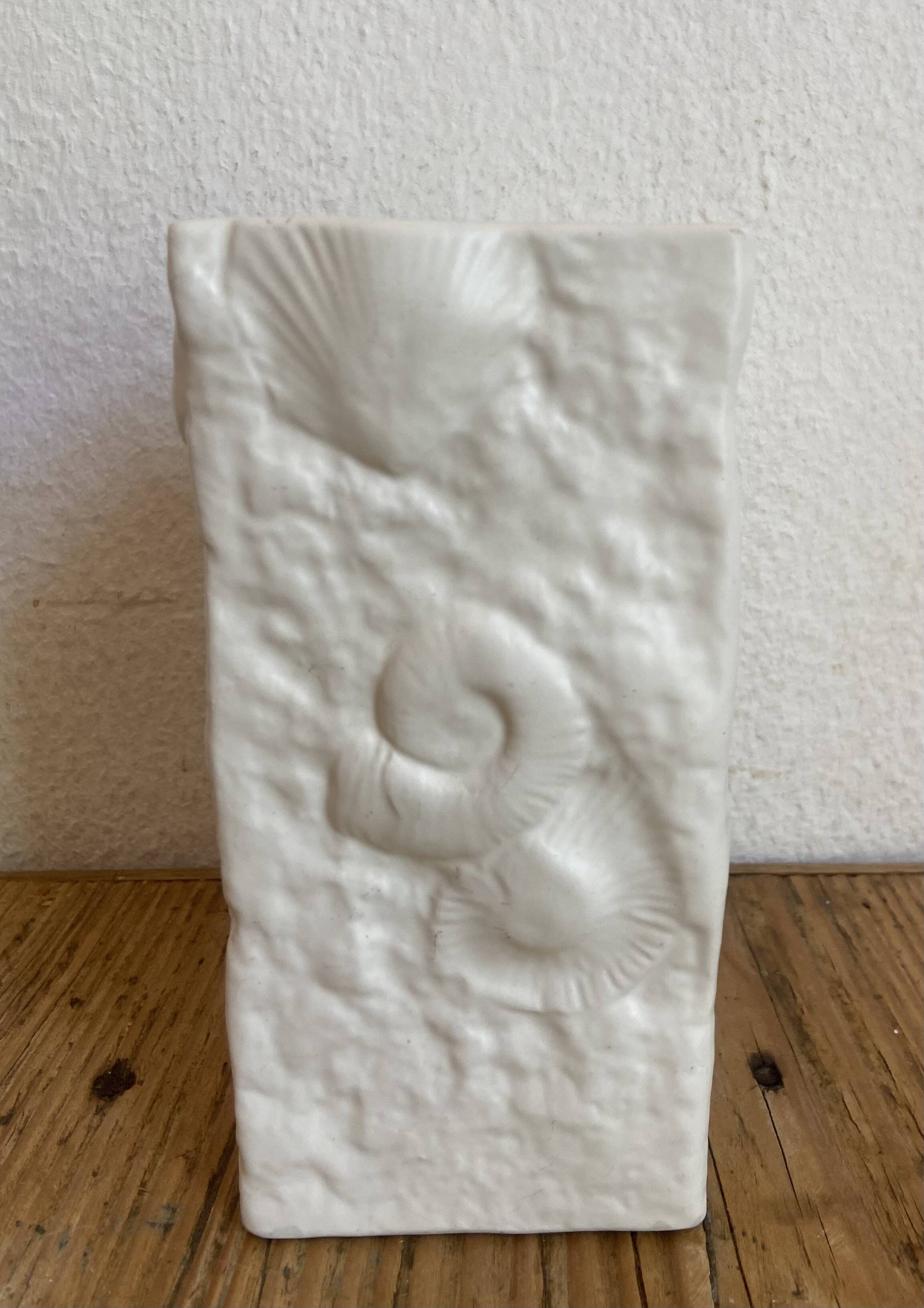 Porcelain ceramic vase Italy 1960s