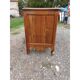 19th century walnut chest of drawers with 3 drawers