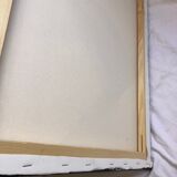 Colorful abstract painting, "Colored Imperfection" 80x65 by Bodasca