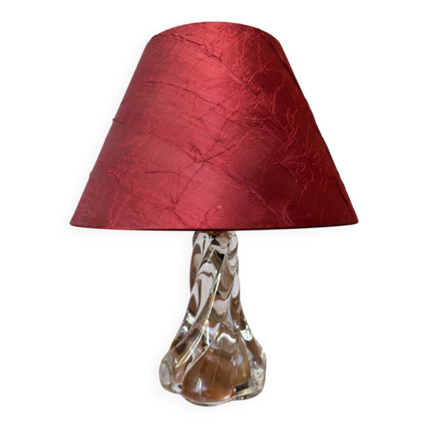 Lampe à poser cristal années 60